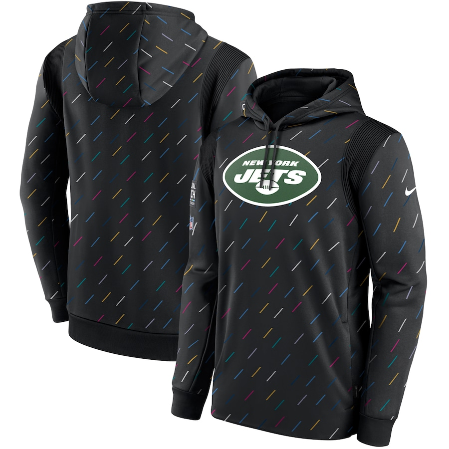 Women NFL New York Jets 2025 Nike black hoodie